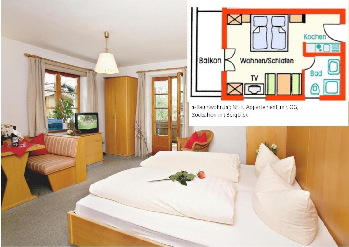 Gaestehaus Hanna Teifel Reit im Winkl Buitenkant foto
